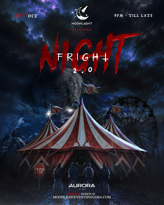 FRIGHT NIGHT 2.0 OPEN BAR TICKET